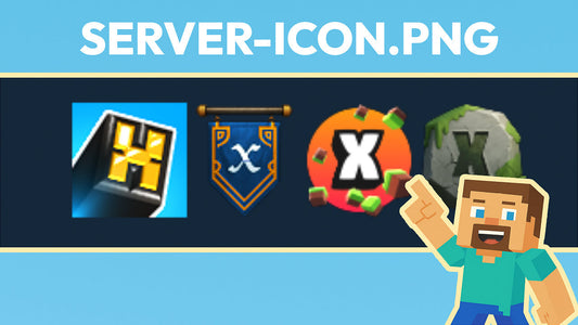 Minecraft server icon examples
