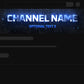 Blue YouTube Channel Banner