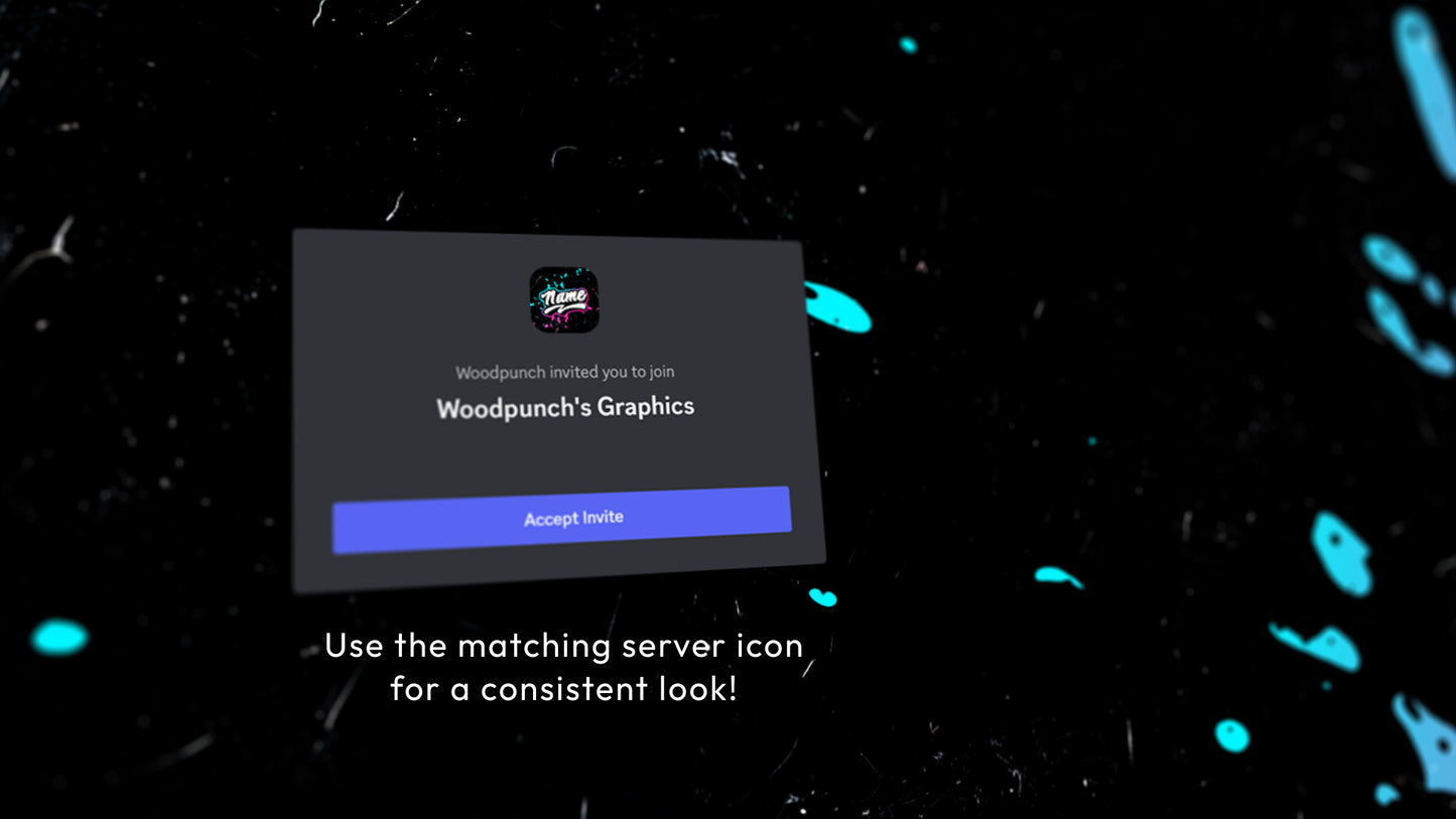 Discord invite background pink close up