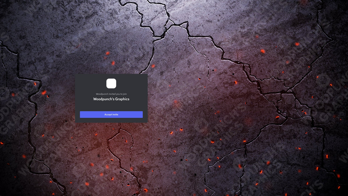 Static Ember Discord invite background preview