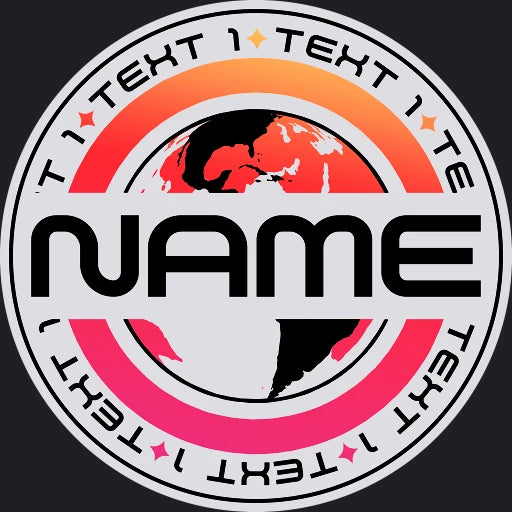 Retro Future Discord PFP Sunrise