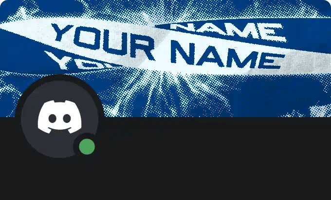 Twisty Discord Nitro Profile Banner Blue