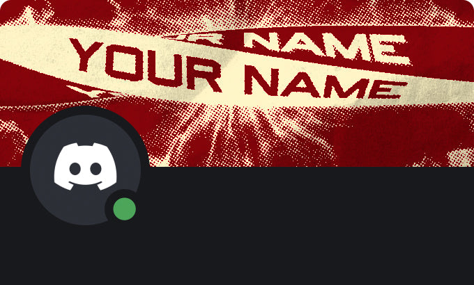 Twisty Discord Profile Banner Red