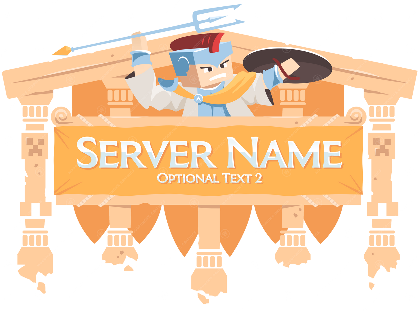 Warrior - Minecraft Server Logo