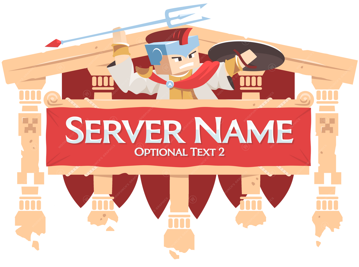Warrior - Minecraft Server Logo