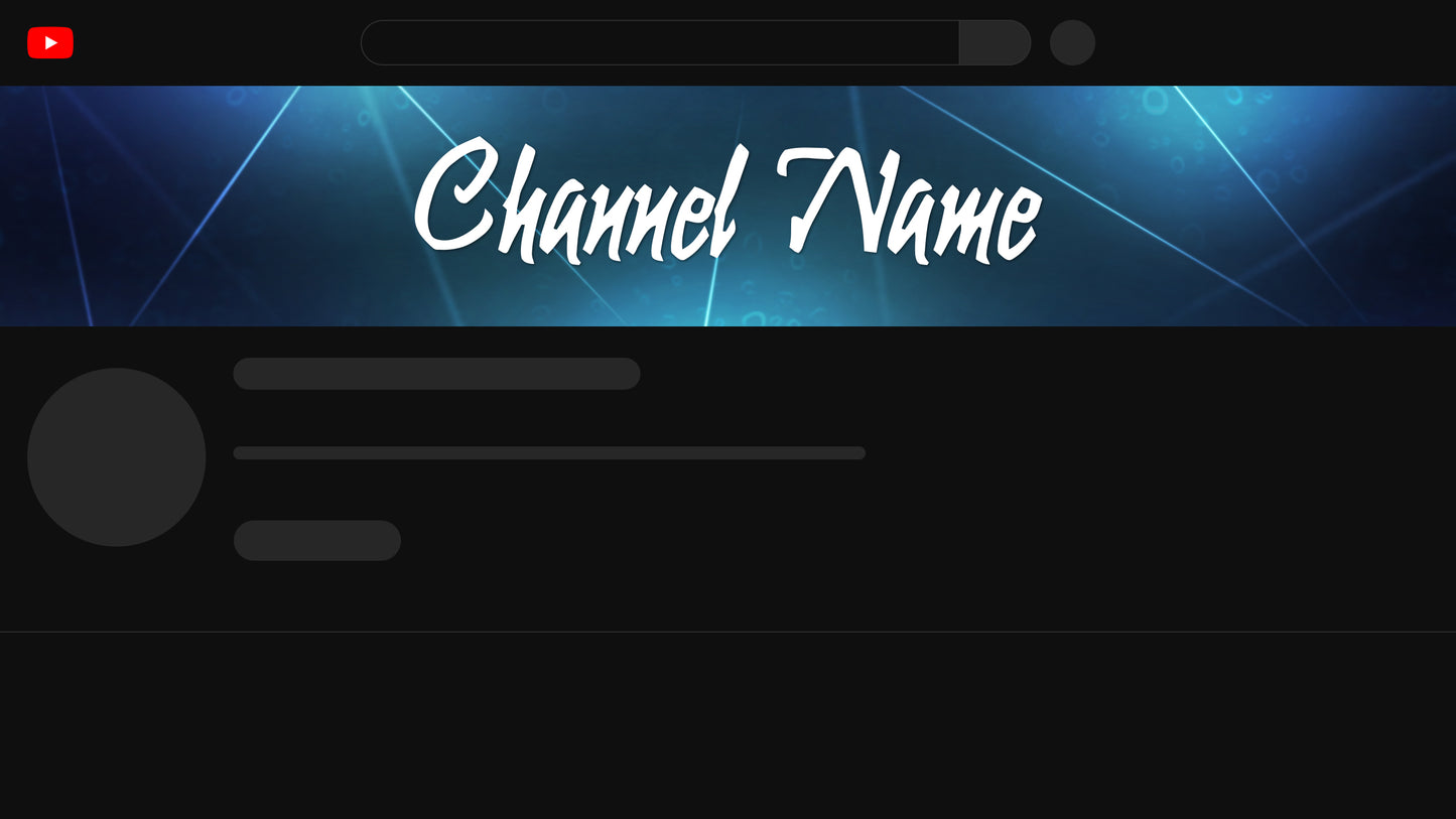 Water YouTube Channel Art 2