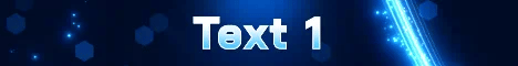Banner animado para servidor de Minecraft azul