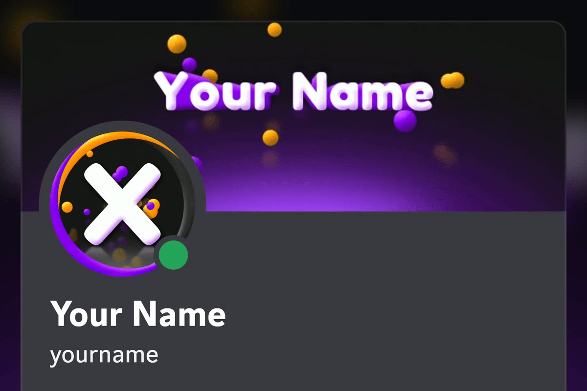 Animated Kinetic Discord profile banner with the matching PFP, shown on a Discord profile