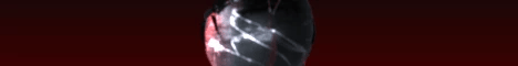 3D Minecraft Server Banner Red