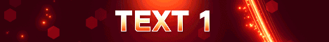 Minecraft animated server banner red