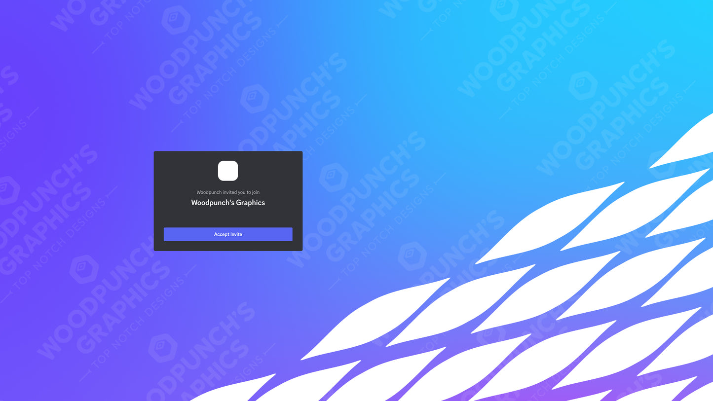 Server Invite Background Template
