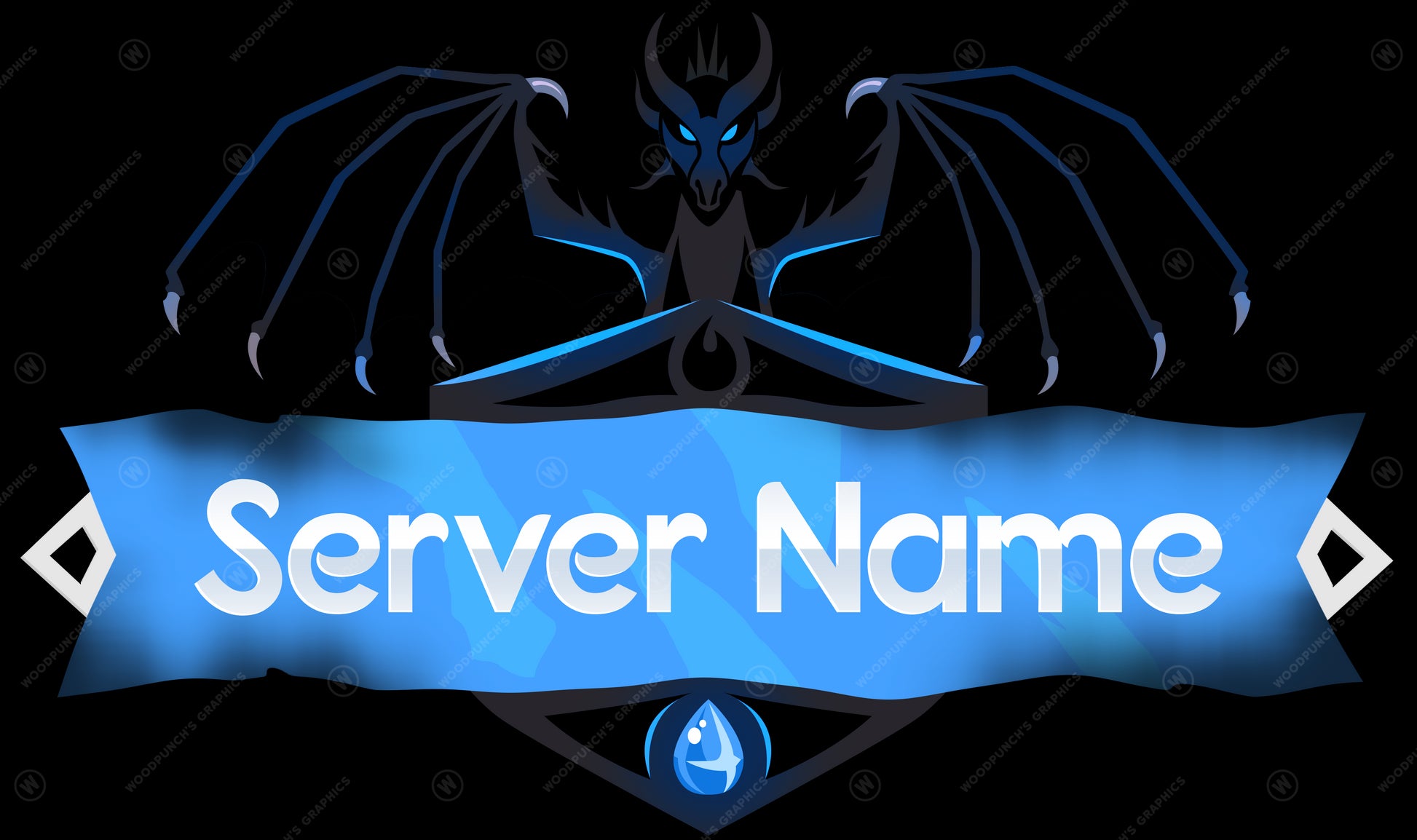 Ender Dragon - Minecraft Server Logo