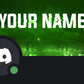 Glitch Discord Profile Banner Green