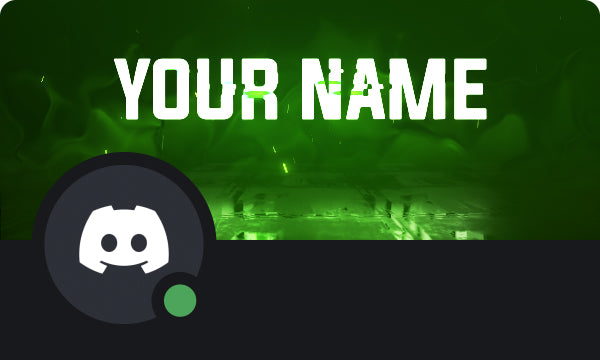 Glitch Discord Profile Banner Green