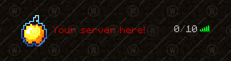 Golden Apple - Minecraft 64x64 Server Icon