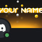Kinetic Discord Profile Banner Yellow