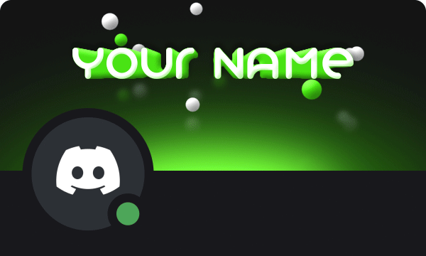 Kinetic Discord Profile Banner Green