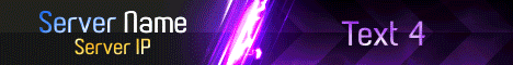 Minecraft server banner