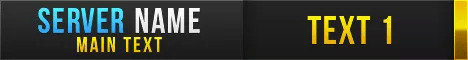 Minecraft Server Banner Animated