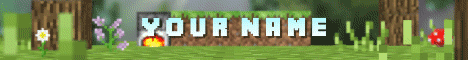 Happy World - Minecraft Signature Template