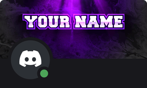 Tenacious Discord Profile Banner Purple