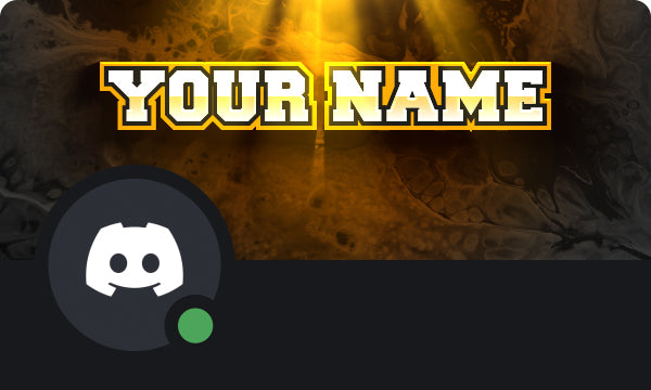 Tenacious Discord Profile Banner Yellow