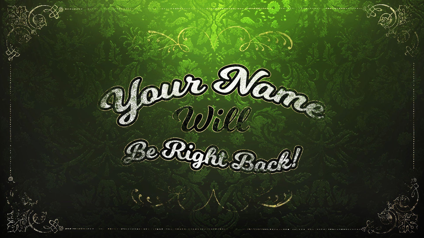 Classic BRB Screen - Twitch Be Right Back Screen