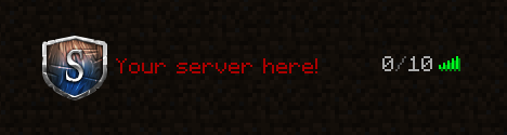 Medieval Shield - Minecraft 64x64 Server Icon