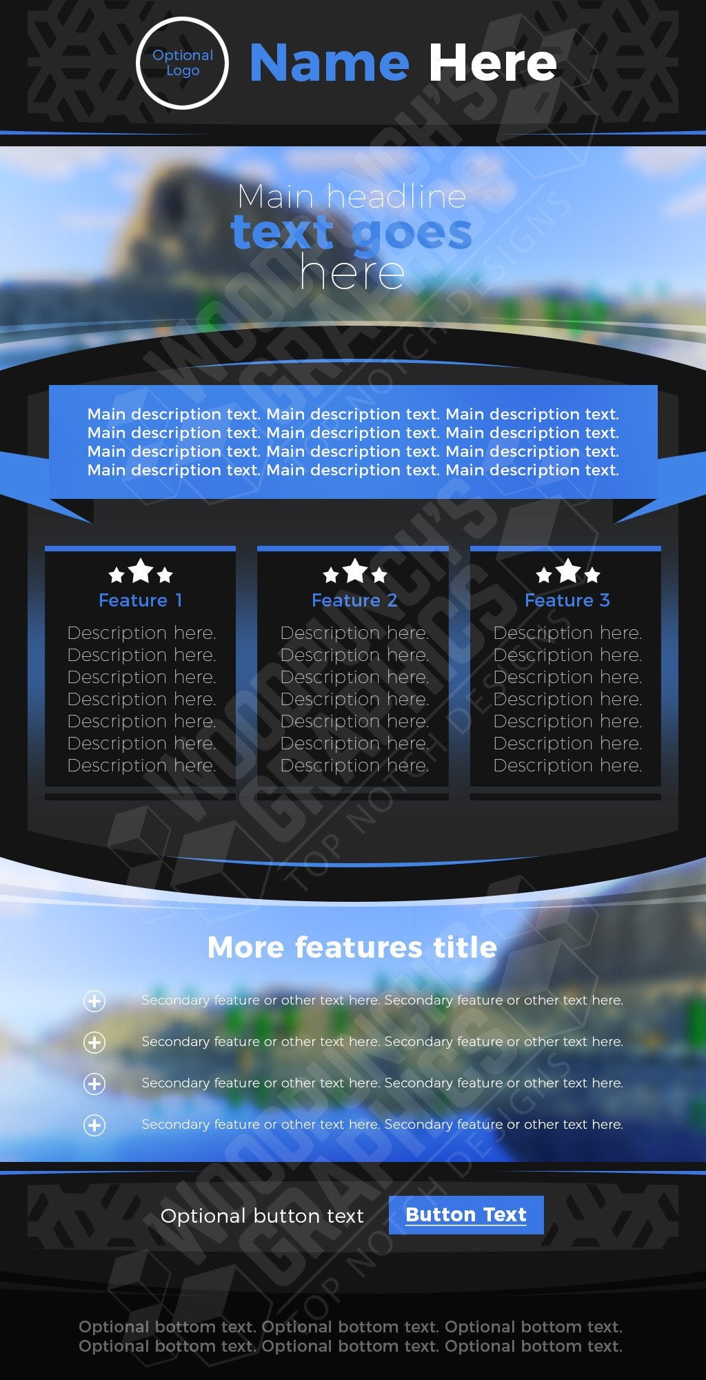Wavy Forum Thread Design