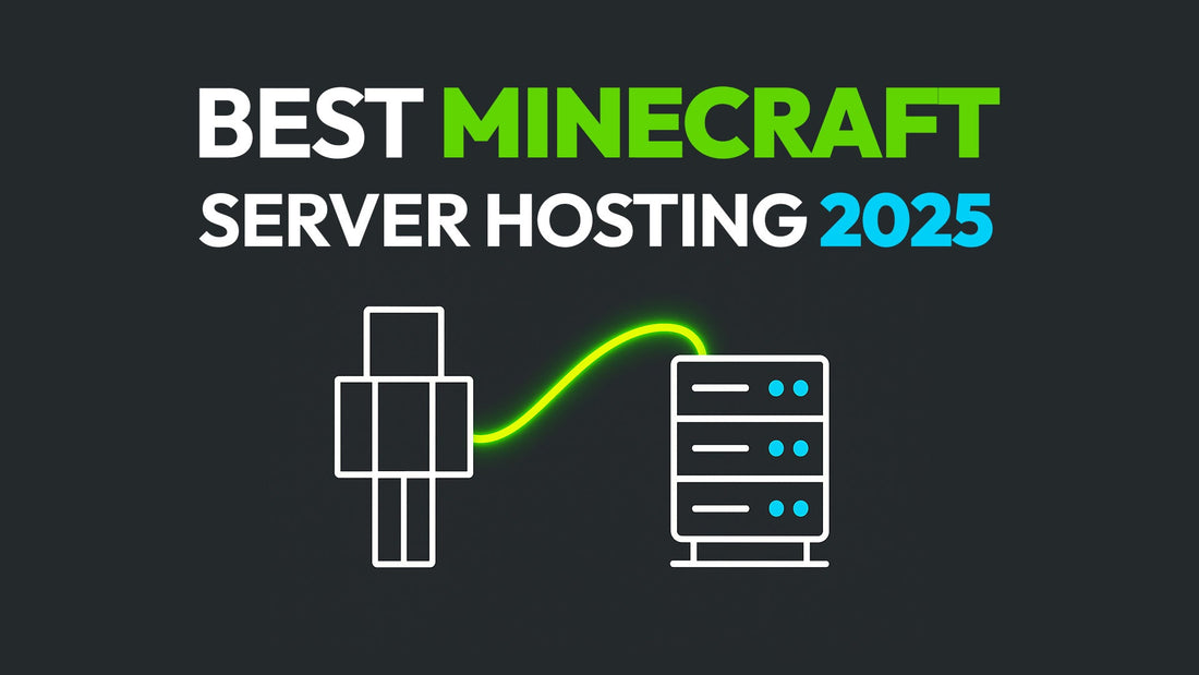 An illustration showing a player connected to a server, symbolizing reliable Minecraft hosting.