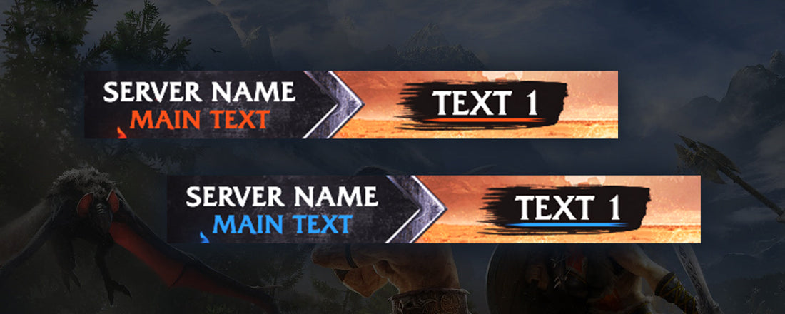 Conan Exiles Server Banners