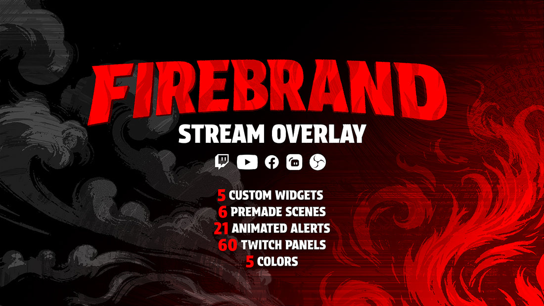 Firebrand stream overlay template