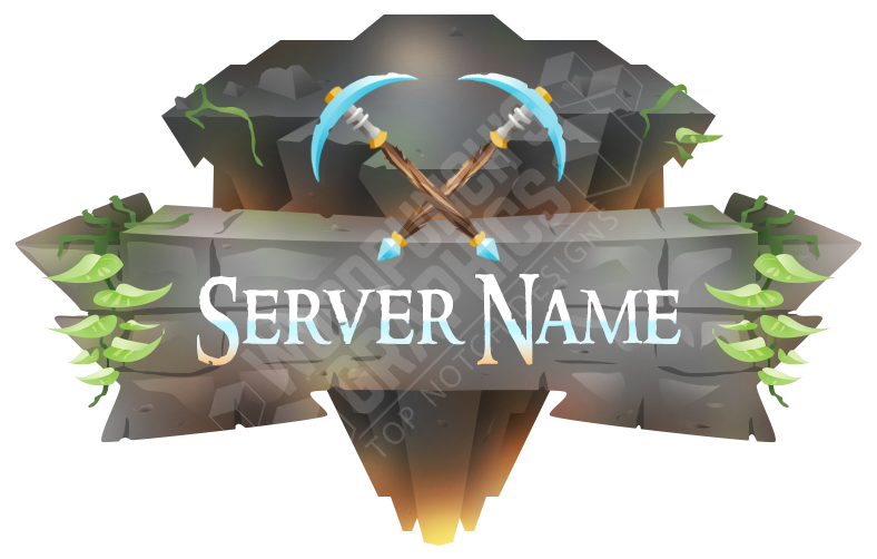 New Minecraft Server Logo - "The Mine"