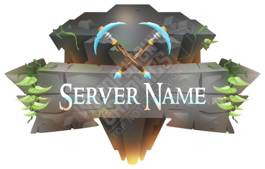 New Minecraft Server Logo - "The Mine"