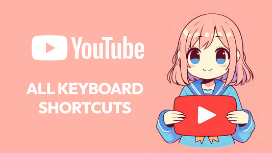 YouTube keyboard shortcuts