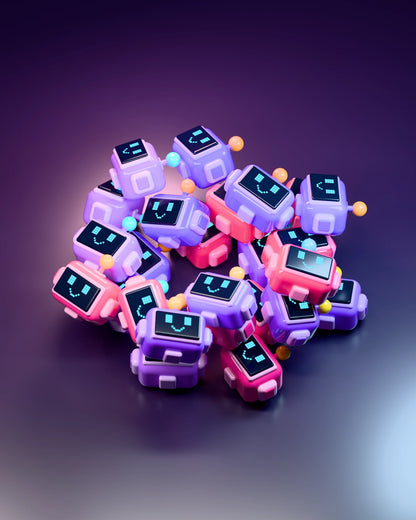 Candy Discord role icons — bot color pile