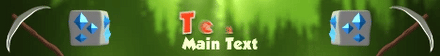 Gem Miner - Minecraft Server Banner