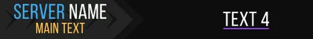 Pulse animated Minecraft server banner preview