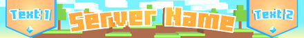Blue Sky - Minecraft Server Banner