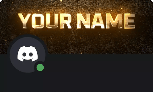 Animated Discord Profile Banner Gold