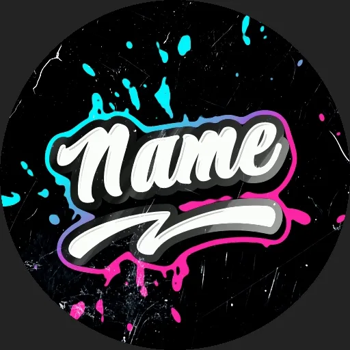Color Spill animated Discord profile picture, blue and pink