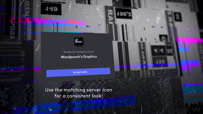 Discord Server Invite Close Up