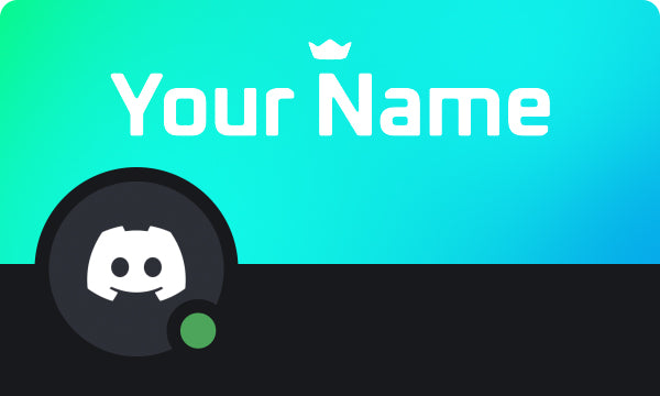 Discord Profile Banner Cyan