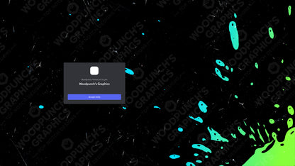 Discord invite background green