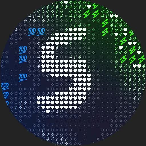 Emoji Discord PFP green animated