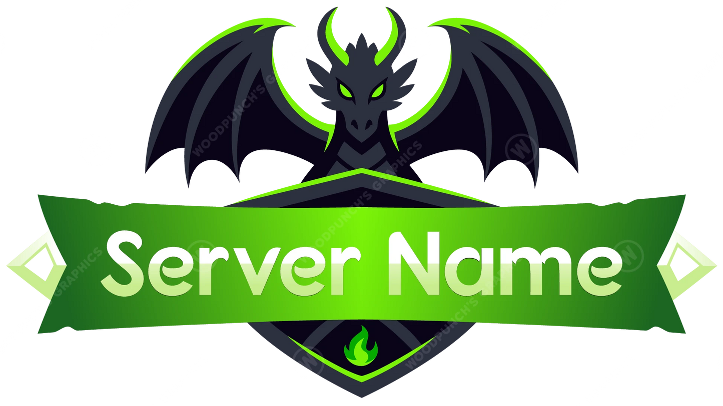 Ender Dragon - Minecraft Server Logo