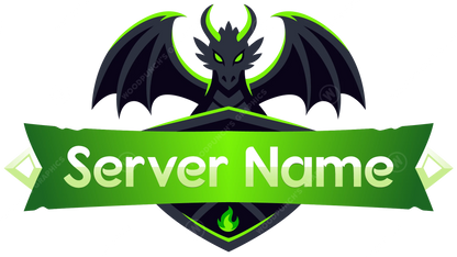 Ender Dragon - Minecraft Server Logo