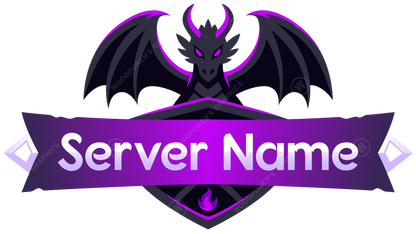 Ender Dragon - Minecraft Server Logo
