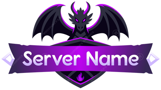 Ender Dragon - Minecraft Server Logo
