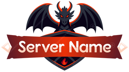Ender Dragon - Minecraft Server Logo